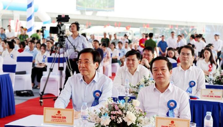 Bộ trưởng, Chủ nhiệm VPCP dự khởi công tuyến đường cao tốc Ninh Bình - Hải Phòng