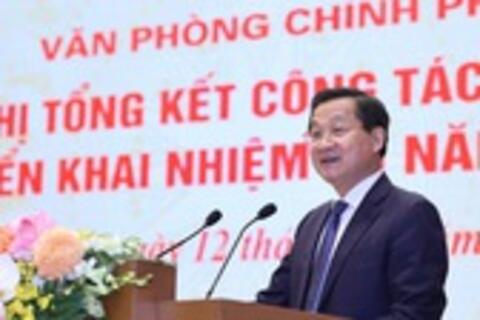 Trong thành tựu chung, trong mỗi điểm sáng đều có sự đóng góp quan trọng, thiết thực của Văn phòng Chính phủ
