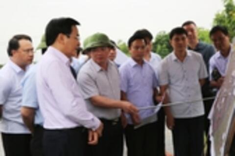 Đoàn công tác VPCP khảo sát, nắm bắt vướng mắc tại tỉnh Thái Bình