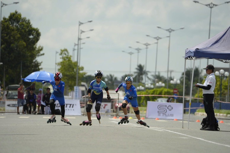 Hơn 150 vận động viên tham dự Giải vô địch trẻ Roller Sports quốc gia năm 2025- Ảnh 2. Hơn 150 vận động viên tham dự Giải vô địch trẻ Roller Sports quốc gia năm 2025- Ảnh 2.