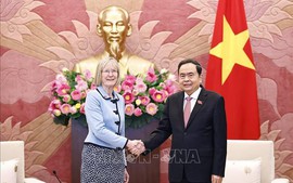 Chủ tịch Quốc hội Trần Thanh Mẫn tiếp Đại sứ Australia