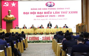 Ra mắt Ban Chấp hành Đảng bộ Văn phòng Chính phủ nhiệm kỳ 2025-2030- Ảnh 5. Quyết tâm xây dựng Đảng bộ Văn phòng Chính phủ vững mạnh toàn diện