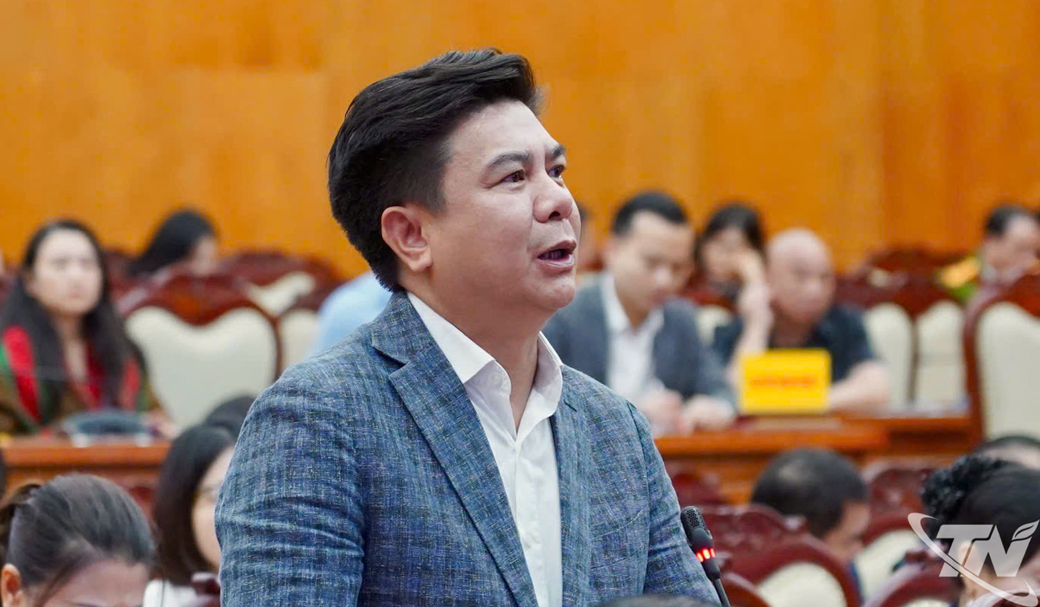 Đại diện các doanh nghiệp phát biểu ý kiến tại Hội nghị.