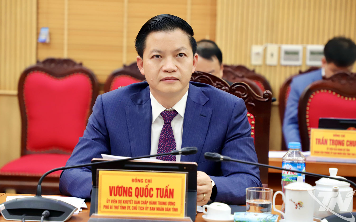 Đồng chí Bí thư Tỉnh ủy chủ trì Hội nghị.