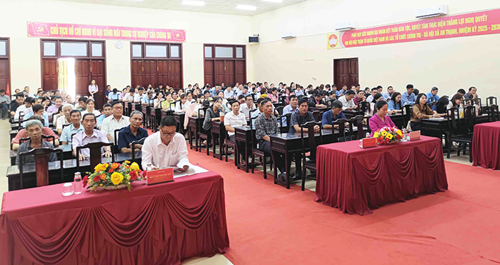 Xã An Thạnh triển khai Nghị quyết Đại hội XIV của Đảng và các nghị quyết của Trung ương