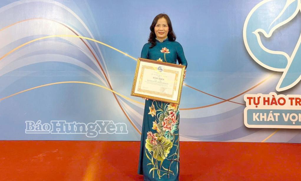 Chị Tôn Thị Tần được nhận nhiều Bằng khen, Giấy khen của các cấp, các ngành.