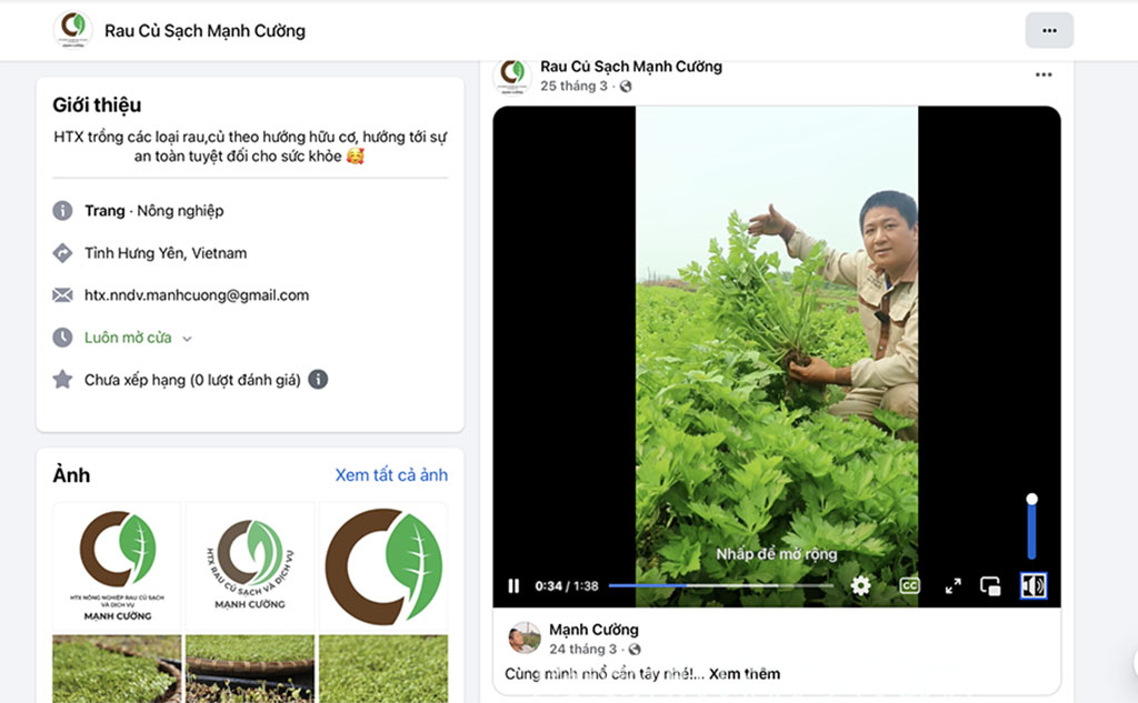 Anh Phạm Mạnh Cường, phường Phố Hiến tự học quay video, dựng clip, viết nội dung quảng bá sản phẩm trên các nền tảng mạng xã hội và sàn thương mại điện tử.