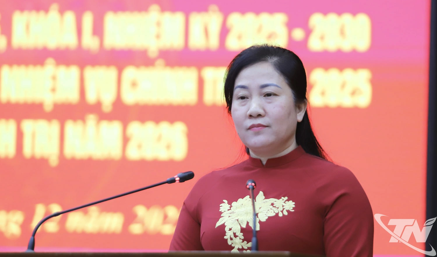 Đại biểu phát biểu ý kiến tại Hội nghị