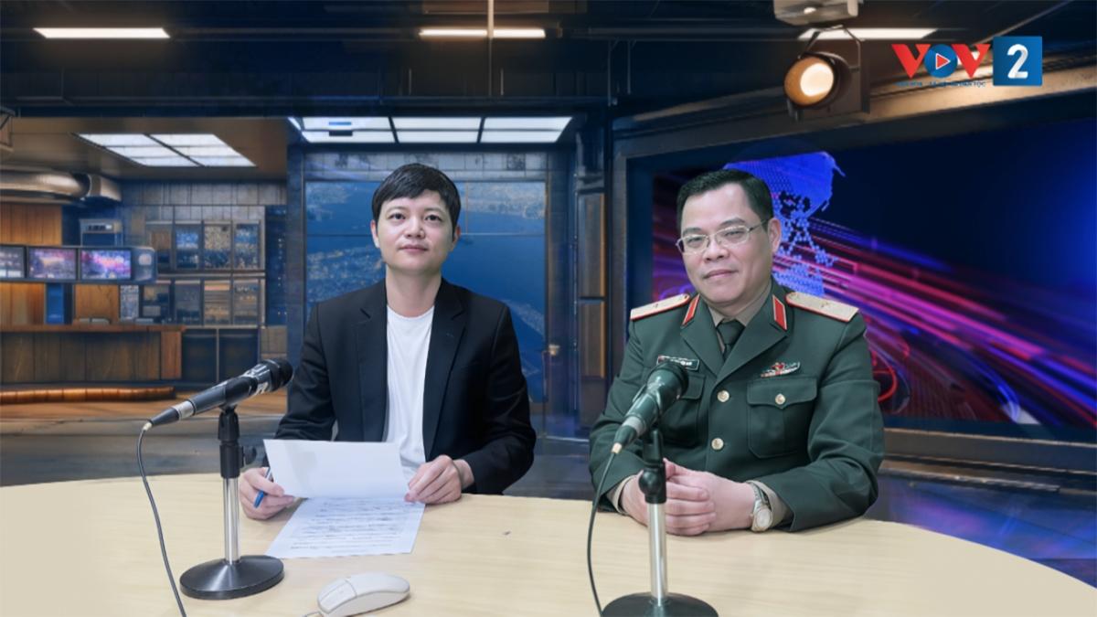 Thiếu tướng, PGS.TS Nguyễn Văn Sáu trả lời phỏng vấn Phóng viên VOV2 ngày 12/3.
