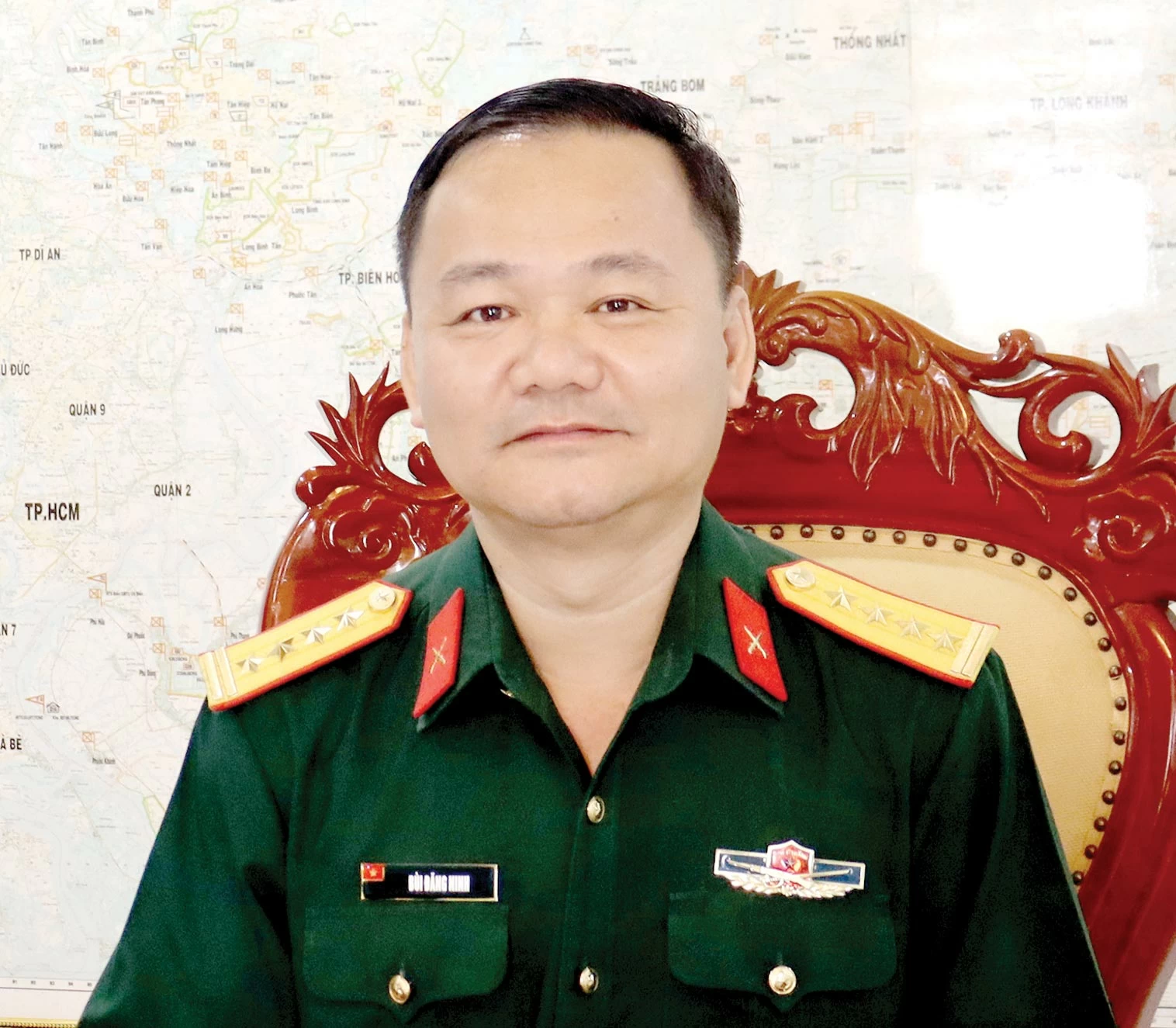 Đại tá Bùi Đăng Ninh, Tỉnh ủy viên, Phó Bí thư Thường trực Đảng ủy Quân sự tỉnh, Chính ủy Bộ Chỉ huy quân sự tỉnh.