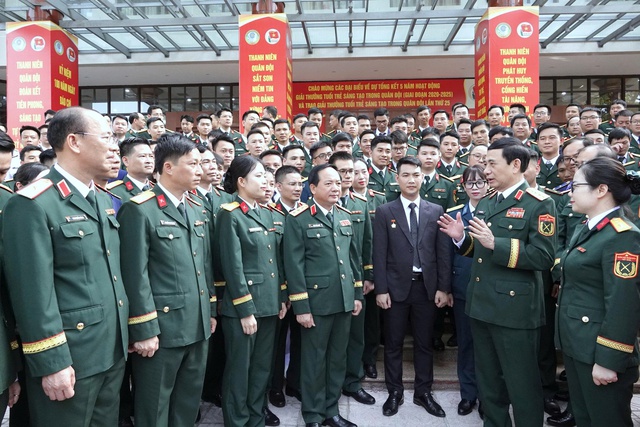 Đại tướng Phan Văn Giang đánh giá cao những thành tích của thanh niên quân đội- Ảnh 3.