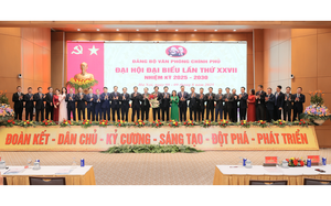 Đại hội Đảng bộ Văn phòng Chính phủ lần thứ XXVII thành công tốt đẹp- Ảnh 3. Ra mắt Ban Chấp hành Đảng bộ Văn phòng Chính phủ nhiệm kỳ 2025-2030