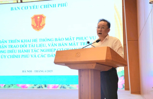 Tập huấn triển khai phần mềm hệ thống thông tin điều hành tác nghiệp tại Đảng bộ Chính phủ- Ảnh 3.
