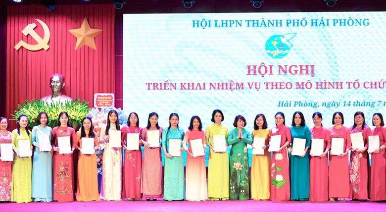 Hội LHPN TP Hải Phòng triển khai nhiệm vụ theo mô hình tổ chức mới- Ảnh 2.