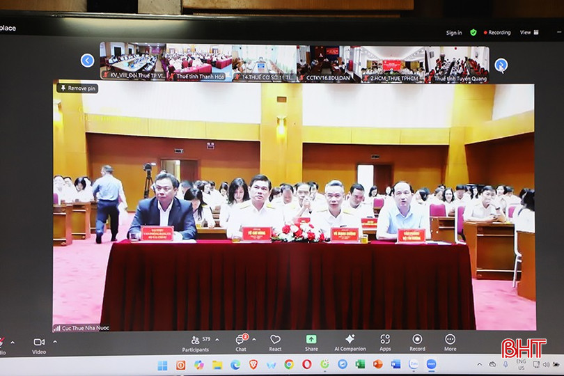 Hội nghị được tổ chức trực tuyến đến 34 điểm cầu tỉnh, thành phố. bqbht_br_2150.jpg