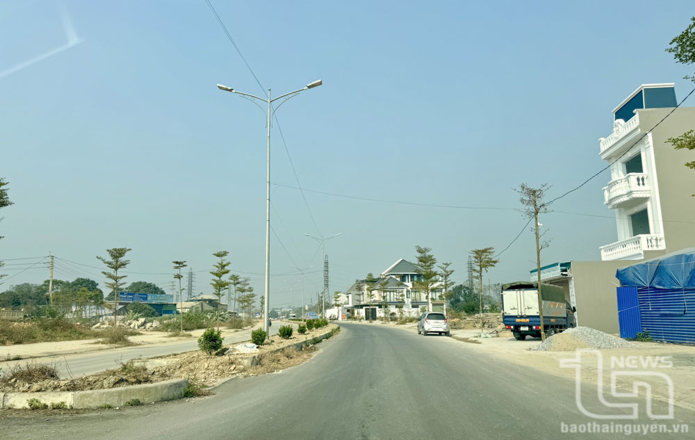 Trên địa bàn huyện Đại Từ có nhiều khu dân cư được đầu tư đồng bộ.