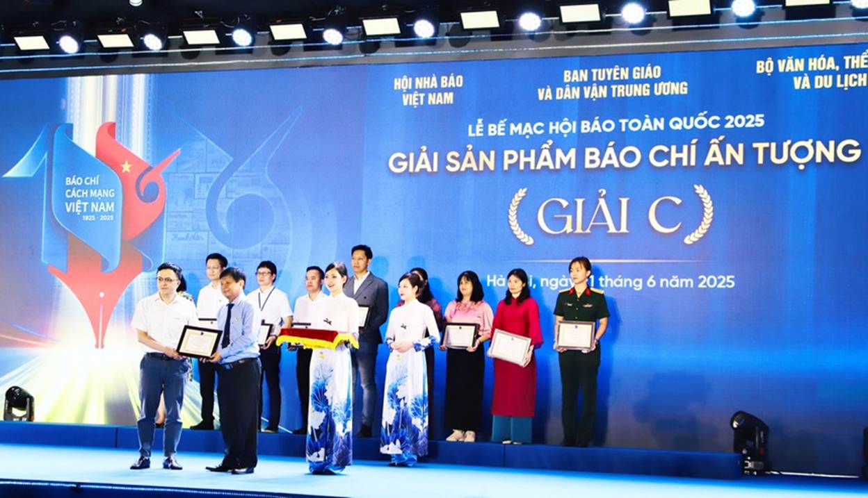 Bế mạc Hội Báo toàn quốc 2025: Báo Phụ nữ Việt Nam đoạt giải 