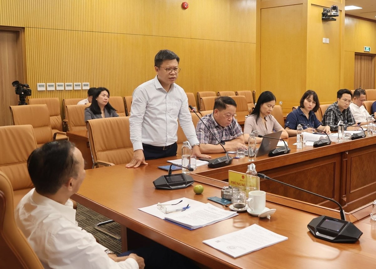 Ông Nguyễn Quốc Toản, Chánh Văn phòng Đảng ủy Bộ NN-MT nhấn mạnh chất lượng công tác tuyên truyền. Ảnh: Trung Nguyên.