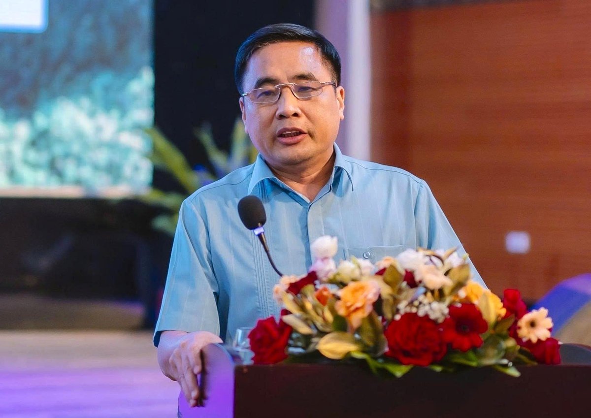 Thứ trưởng Bộ Nông nghiệp và Môi trường Nguyễn Quốc Trị đánh giá cao hành trình bảo tồn đa dạng sinh học của WWF. Ảnh: Võ Dũng.