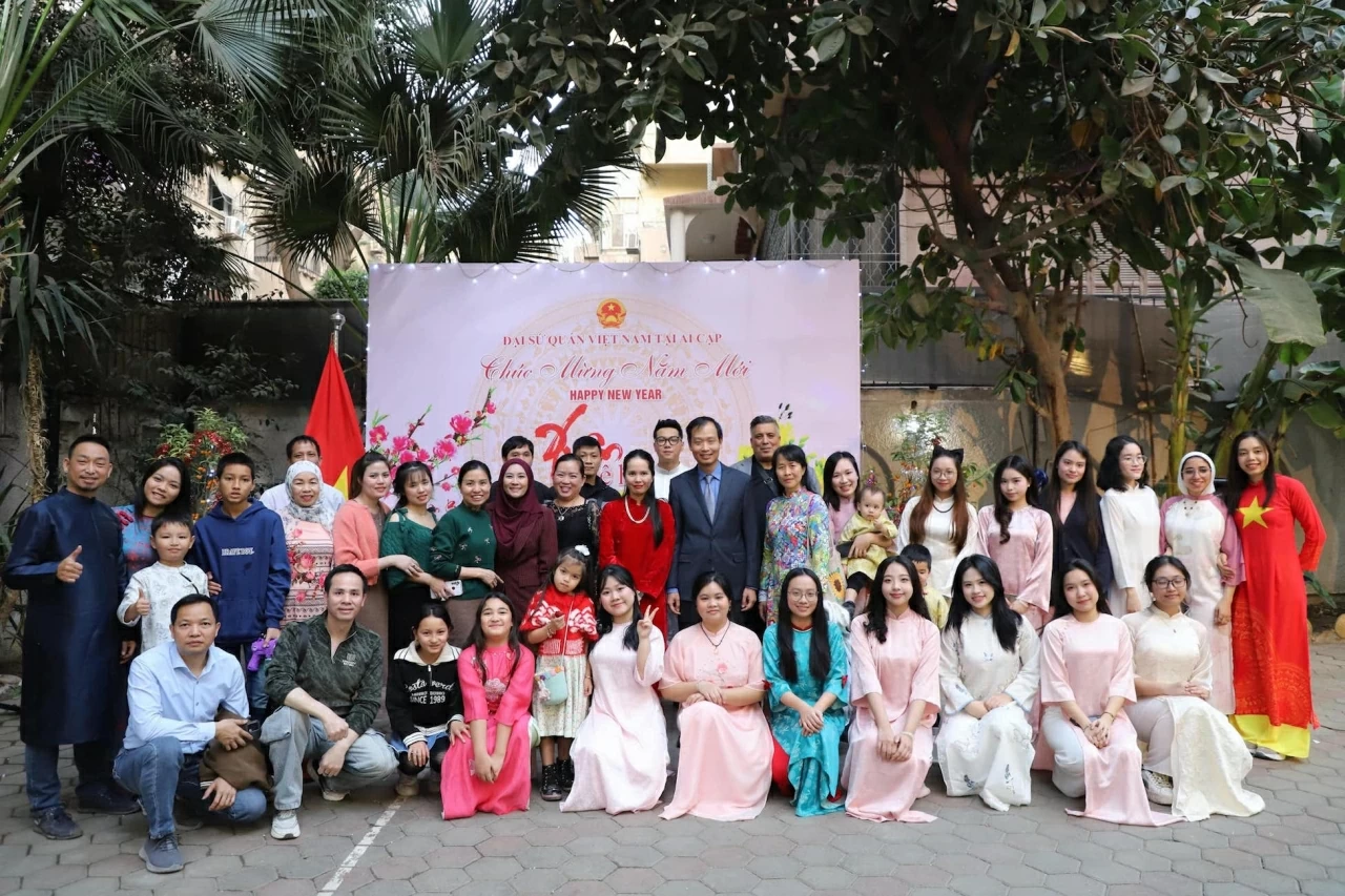 Xuân Quê hương ấm áp tại Ai Cập