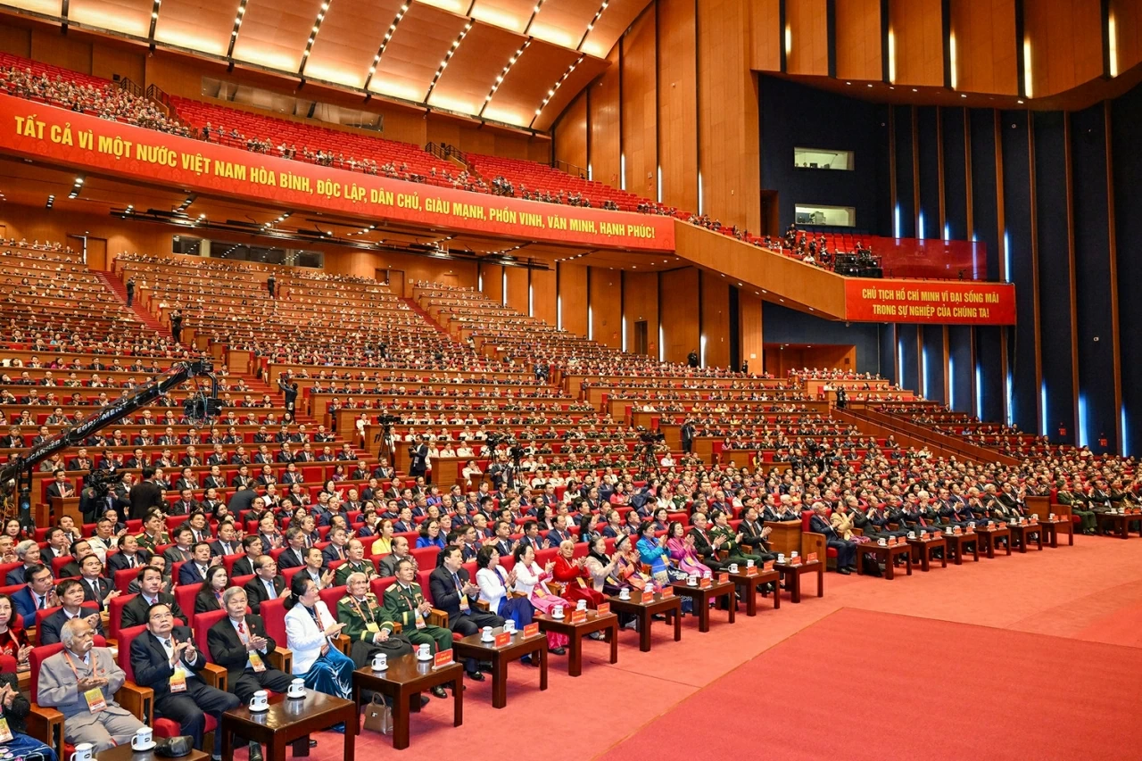 Toàn cảnh Lễ bế mạc Đại hội XIV của Đảng