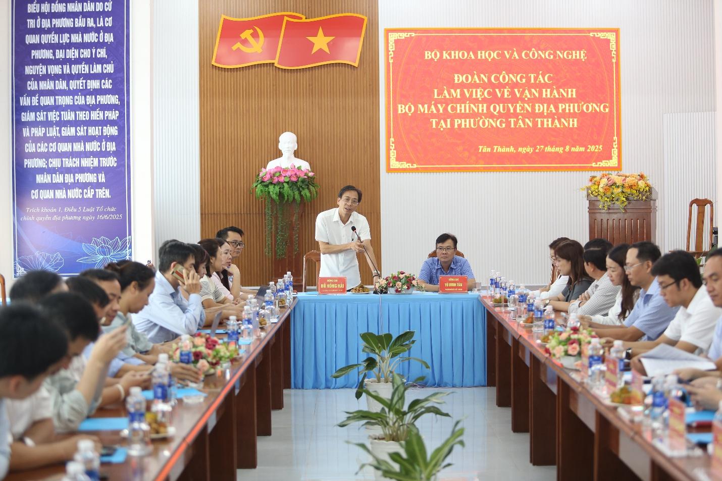 Bộ KH&CN tháo gỡ nhiều kiến nghị của tỉnh Cà Mau về vận hành chính quyền hai cấp- Ảnh 6. Bộ KH&CN tháo gỡ nhiều kiến nghị của tỉnh Cà Mau về vận hành chính quyền hai cấp- Ảnh 6.