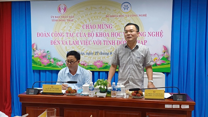 Lĩnh vực KH&CN góp phần quan trọng trong vận hành chính quyền hai cấp tỉnh Đồng Tháp - Ảnh 2.