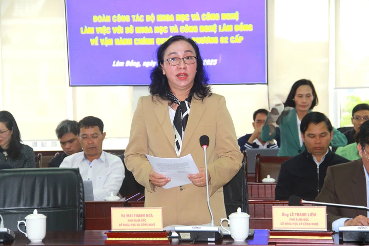 Bộ KH&CN đồng hành cùng Lâm Đồng tháo gỡ vướng mắc, nâng cao hiệu quả mô hình chính quyền địa phương hai cấp - Ảnh 2.