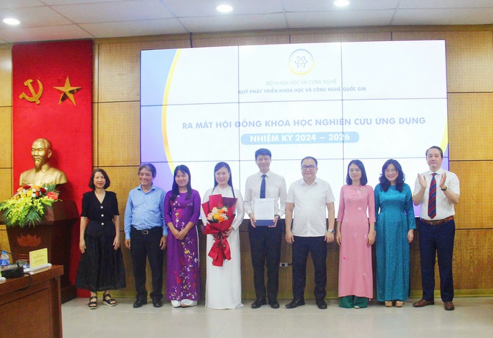 NAFOSTED tri ân các Hội đồng khoa học Nghiên cứu ứng dụng, ra mắt nhiệm kỳ mới 2024 - 2026 - Ảnh 11.