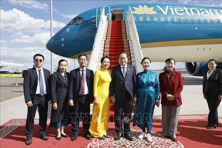 Chủ tịch Quốc hội Trần Thanh Mẫn kết thúc tốt đẹp chuyến thăm chính thức Mông Cổ- Ảnh 2.
