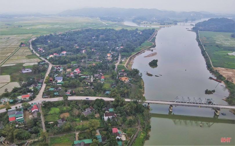 Xã Mỹ Long (Hương Sơn) được thành lập trên cơ sở nhập xã Sơn Long (bên trái) và xã Sơn Trà. x3.jpg