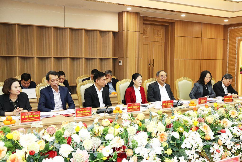 Các thành viên trong Đoàn kiểm tra