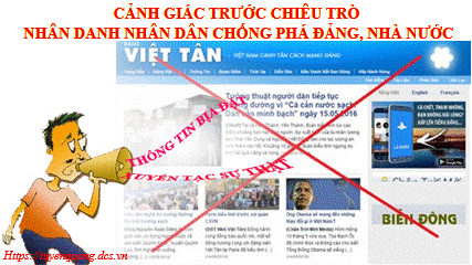 Cảnh giác trước chiêu trò nhân danh Nhân dân chống phá Đảng, Nhà nước