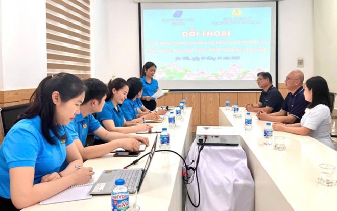 Đối thoại định kỳ giúp tăng phúc lợi cho người lao động