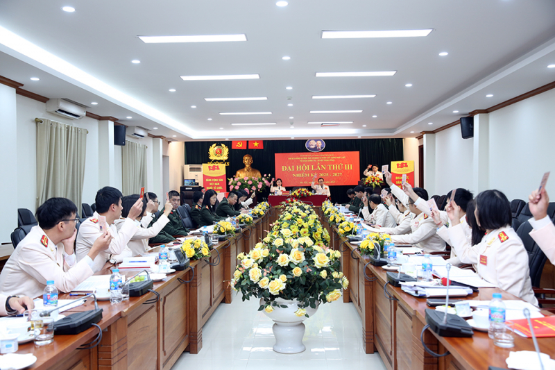 Đại hội điểm trong Đảng bộ Cục An ninh chính trị nội bộ -0