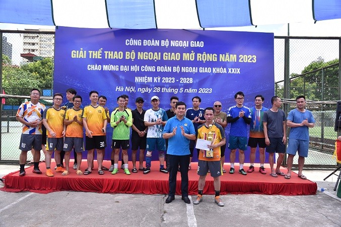 Công đoàn Bộ Ngoại giao tổ chức Giải thể thao Bộ Ngoại giao mở rộng năm 2023 Công đoàn Bộ Ngoại giao tổ chức Giải thể thao Bộ Ngoại giao mở rộng năm 2023