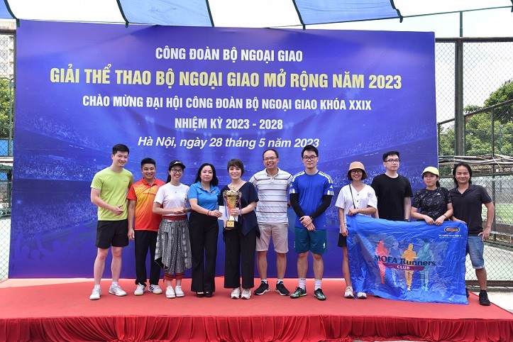 Công đoàn Bộ Ngoại giao tổ chức Giải thể thao Bộ Ngoại giao mở rộng năm 2023 Công đoàn Bộ Ngoại giao tổ chức Giải thể thao Bộ Ngoại giao mở rộng năm 2023