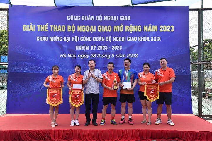 Công đoàn Bộ Ngoại giao tổ chức Giải thể thao Bộ Ngoại giao mở rộng năm 2023 Công đoàn Bộ Ngoại giao tổ chức Giải thể thao Bộ Ngoại giao mở rộng năm 2023