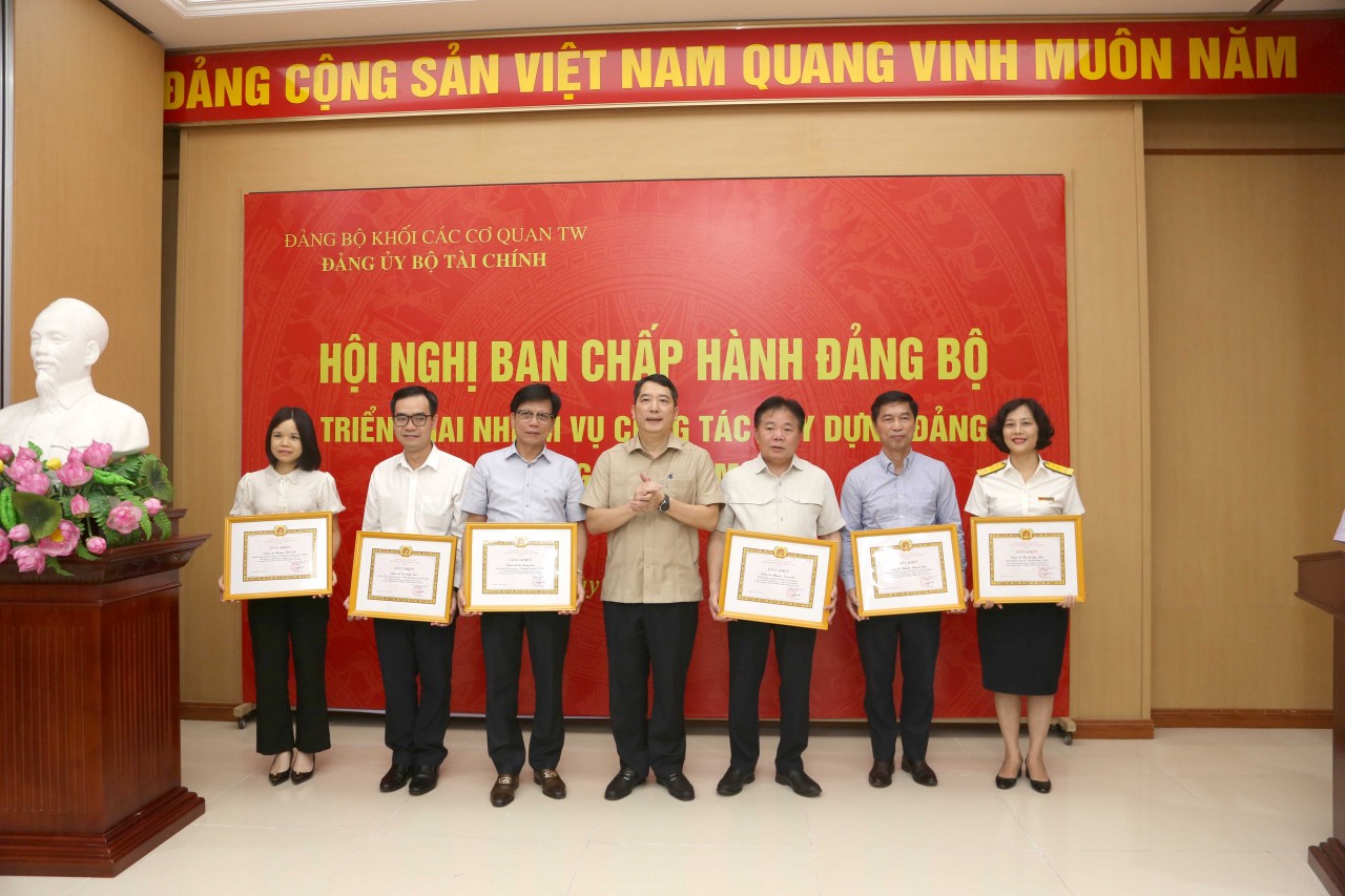 Đảng ủy Bộ Tài chính họp triển khai công tác đảng 6 tháng cuối năm 2023