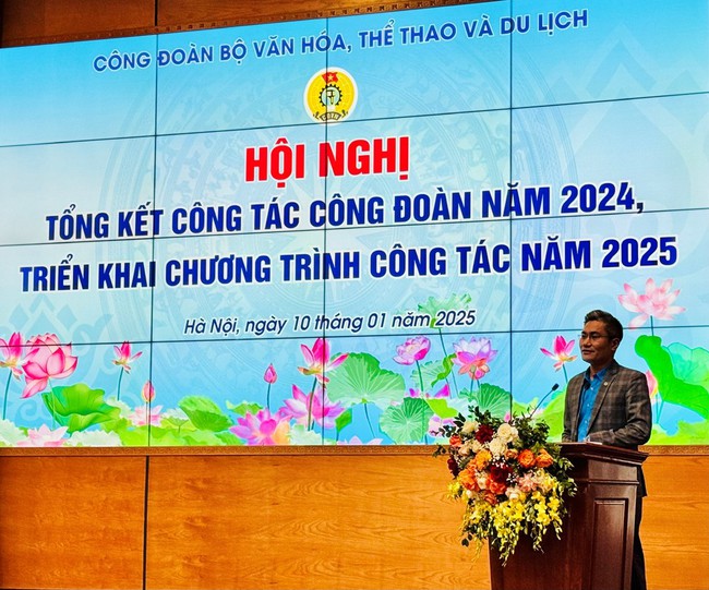 Công đoàn Bộ VHTTDL: Bám sát chức năng, nhiệm vụ của tổ chức công đoàn để đạt được những kết quả đáng ghi nhận năm 2024 - Ảnh 3. Công đoàn Bộ VHTTDL: Bám sát chức năng, nhiệm vụ của tổ chức công đoàn để đạt được những kết quả đáng ghi nhận năm 2024 - Ảnh 3.