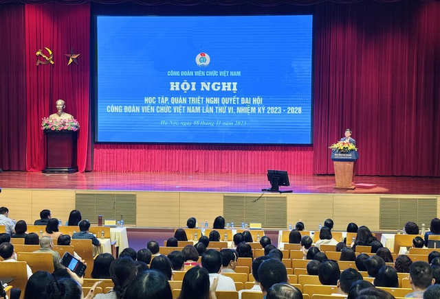 Học tập, quán triệt Nghị quyết Đại hội Công đoàn Viên chức Việt Nam lần thứ VI - Ảnh 1.