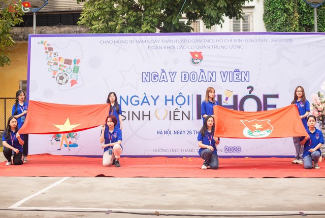 Ngày đoàn viên - Ngày hội sinh viên khoẻ Khối các cơ quan Trung ương - Ảnh 2.